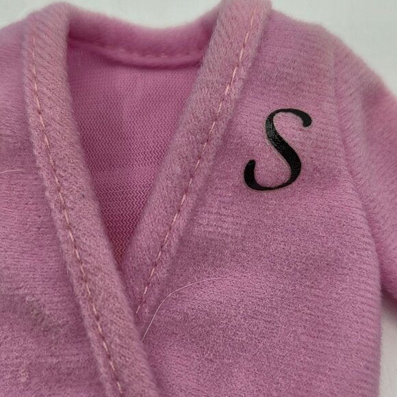 Spinmaster Liv Doll Spa Day Robes Set Blue "D" & Pink "S" - Picture 2 of 5